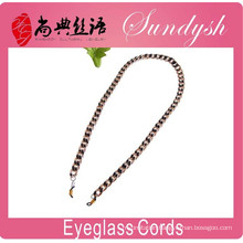 Wholesale Classic Eyelass Cords Unique Black And Golden Sunglass Retainer Strap